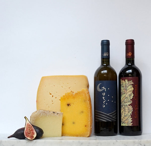 Sicilian Cheese & Tuscan Wine