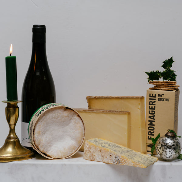 CLASSIC FRENCH ALPINE CHEESE AND WINE BOARD