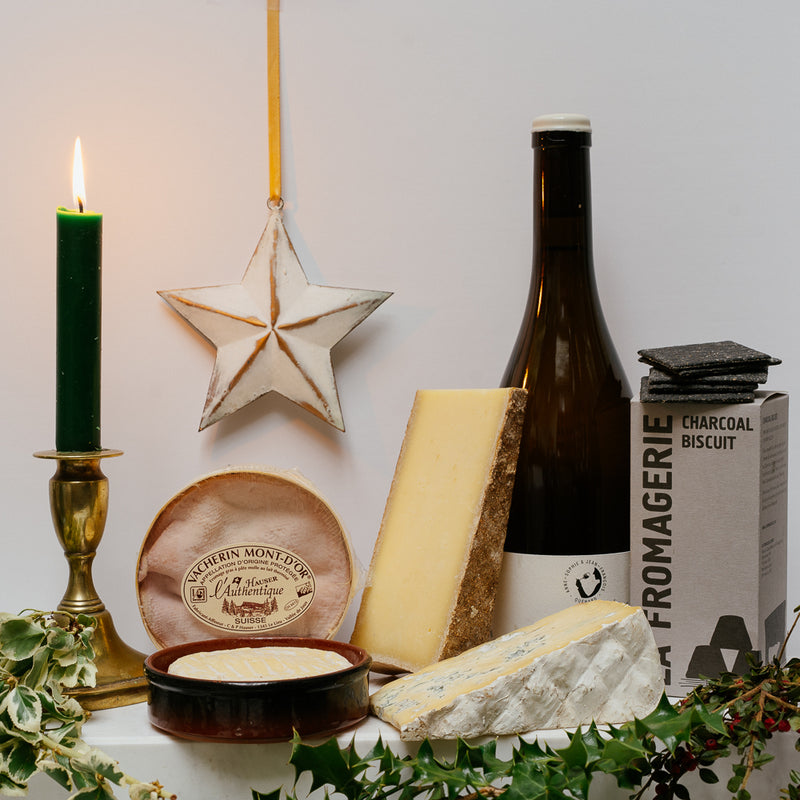 HIGH MOUNTAIN CHEESE AND WINE BOARD