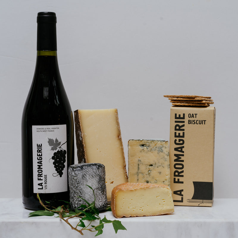 ST PATRICK'S DAY CHEESE AND WINE BOARD