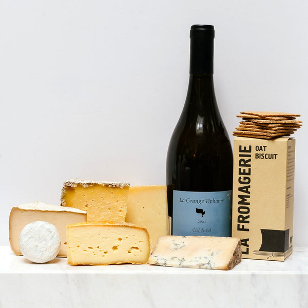 LA FROMAGERIE CHEESEMONGERS' AUTUMN CHEESE AND WINE BOARD