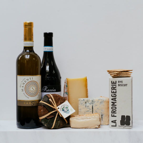 NORTHERN ITALIAN CHEESE AND WINE BOARD