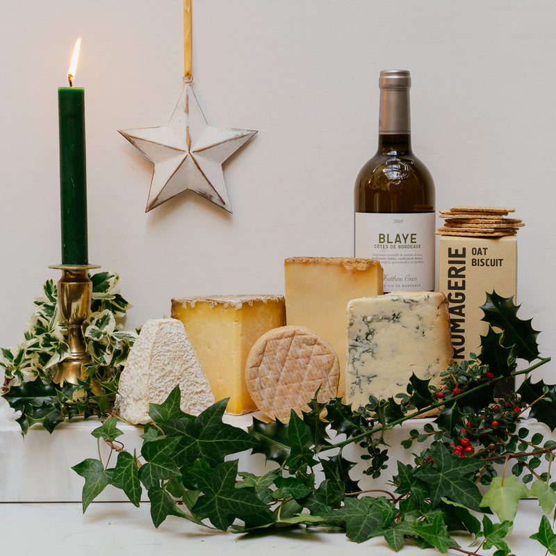 PATRICIA MICHELSON'S FESTIVE CHEESE AND WINE BOARD