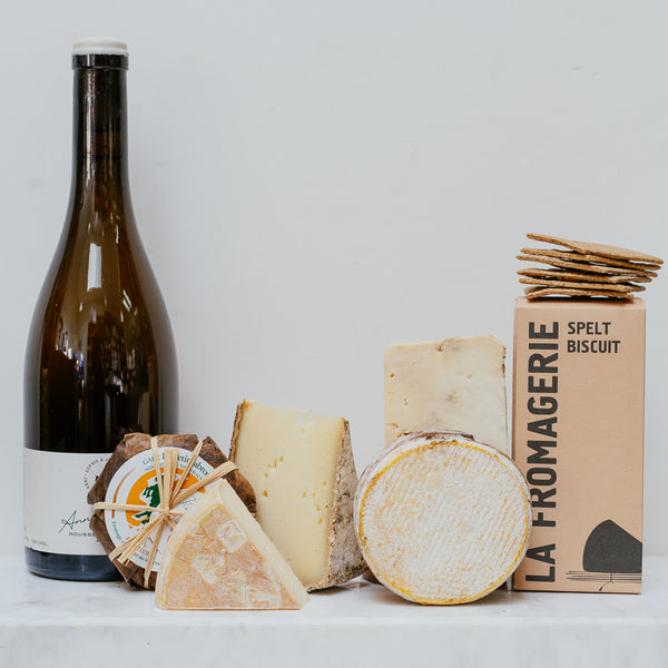 PATRICIA MICHELSON'S SUMMER CHEESE AND WINE BOARD
