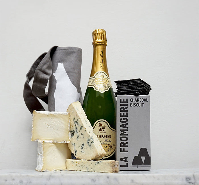 CHEESE AND CHAMPAGNE BOX